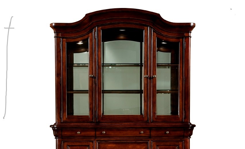 china cabinet manchester heights  american design furniture by Monroe